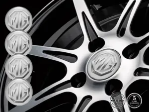 MG Silikonaufkleber Logo Luxus Raddekoration